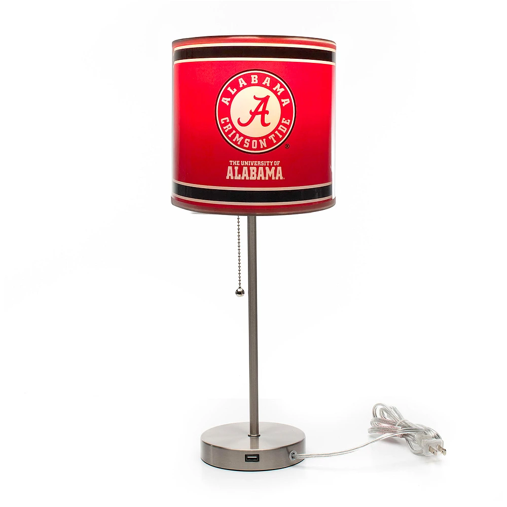 Imperial Alabama Crimson Tide Chrome Desk Lamp