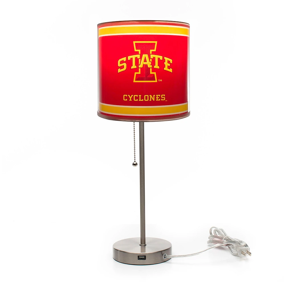 Imperial Iowa State Cyclones Chrome Desk Lamp