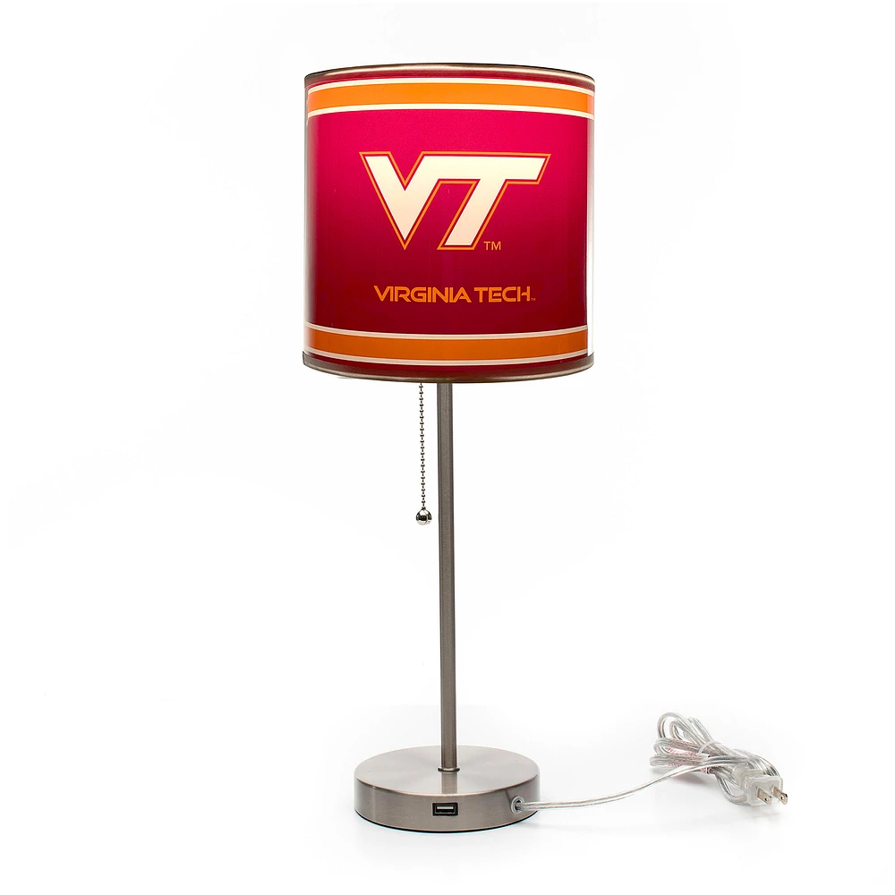 Imperial Virginia Tech Hokies Chrome Desk Lamp