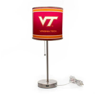 Imperial Virginia Tech Hokies Chrome Desk Lamp