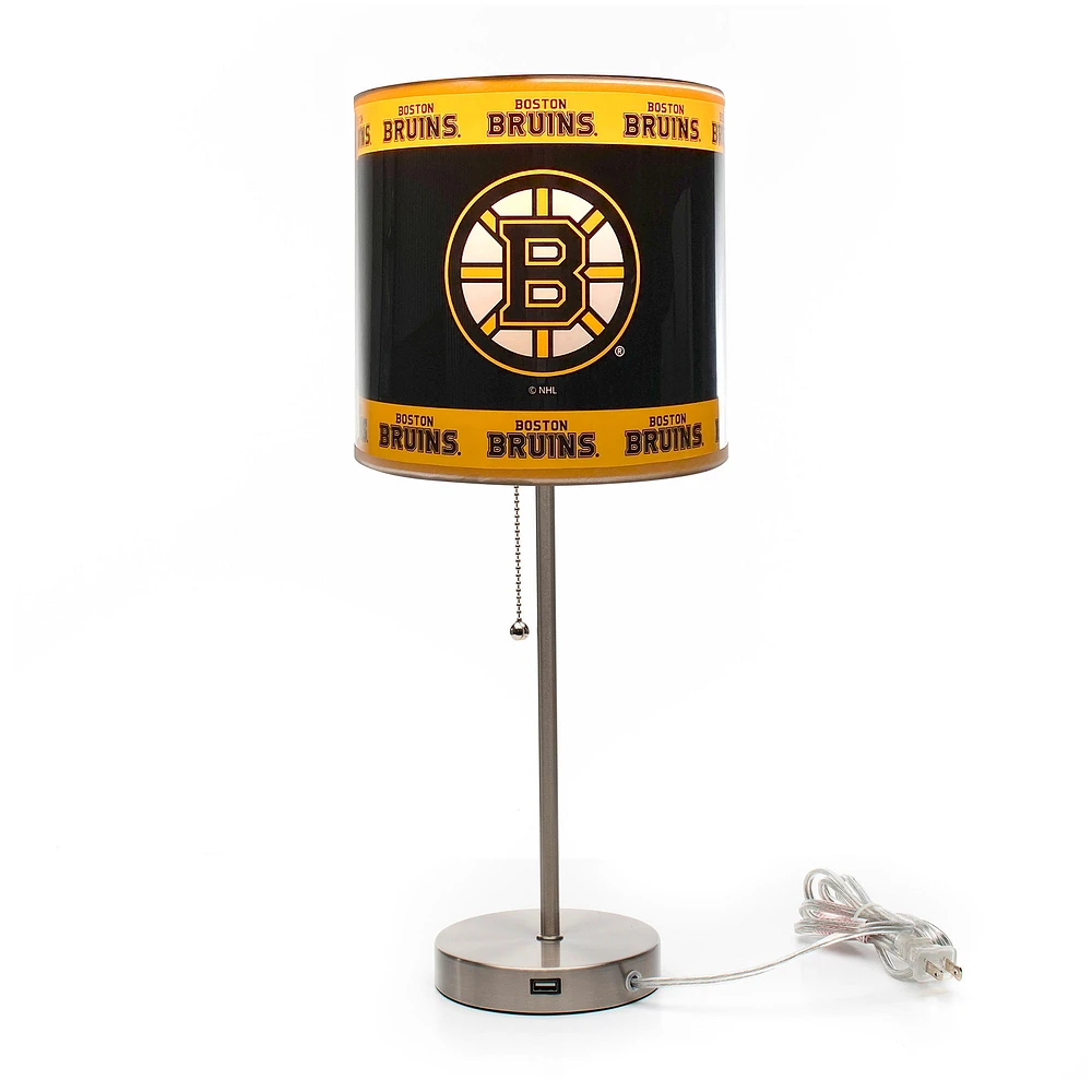 Imperial Boston Bruins Chrome Desk Lamp