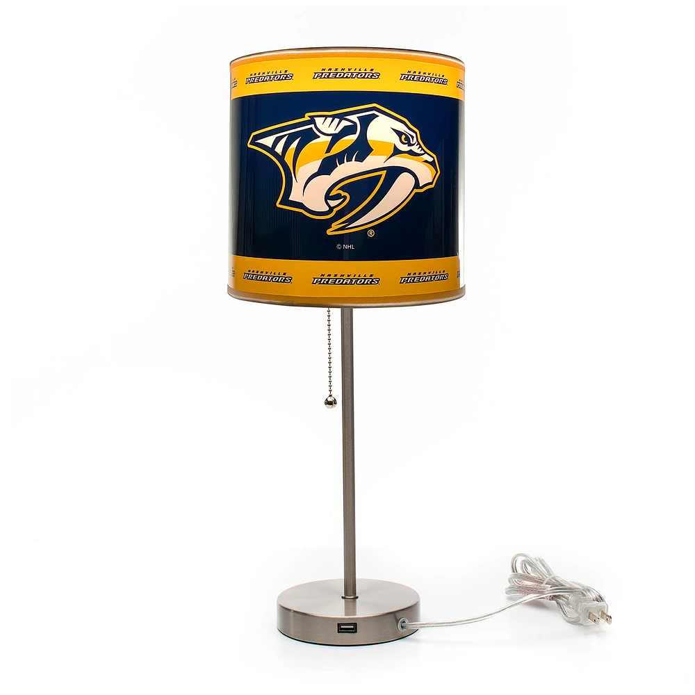 Imperial Nashville Predators Chrome Desk Lamp