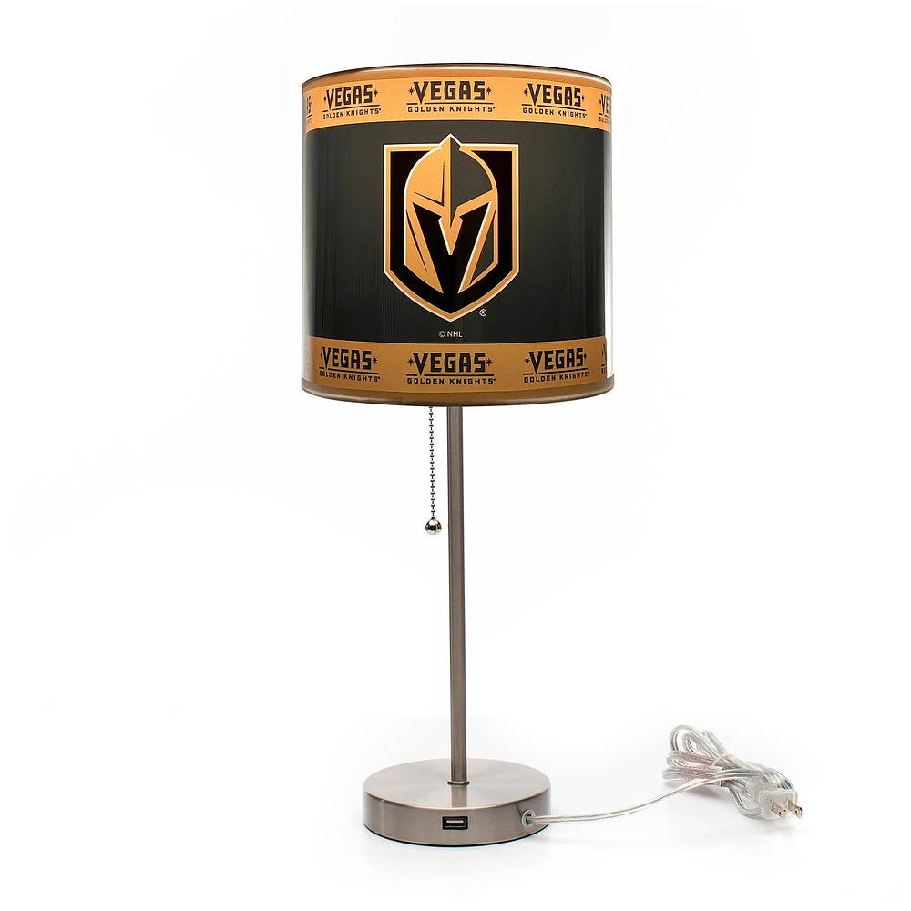 Imperial Vegas Golden Knights Chrome Desk Lamp