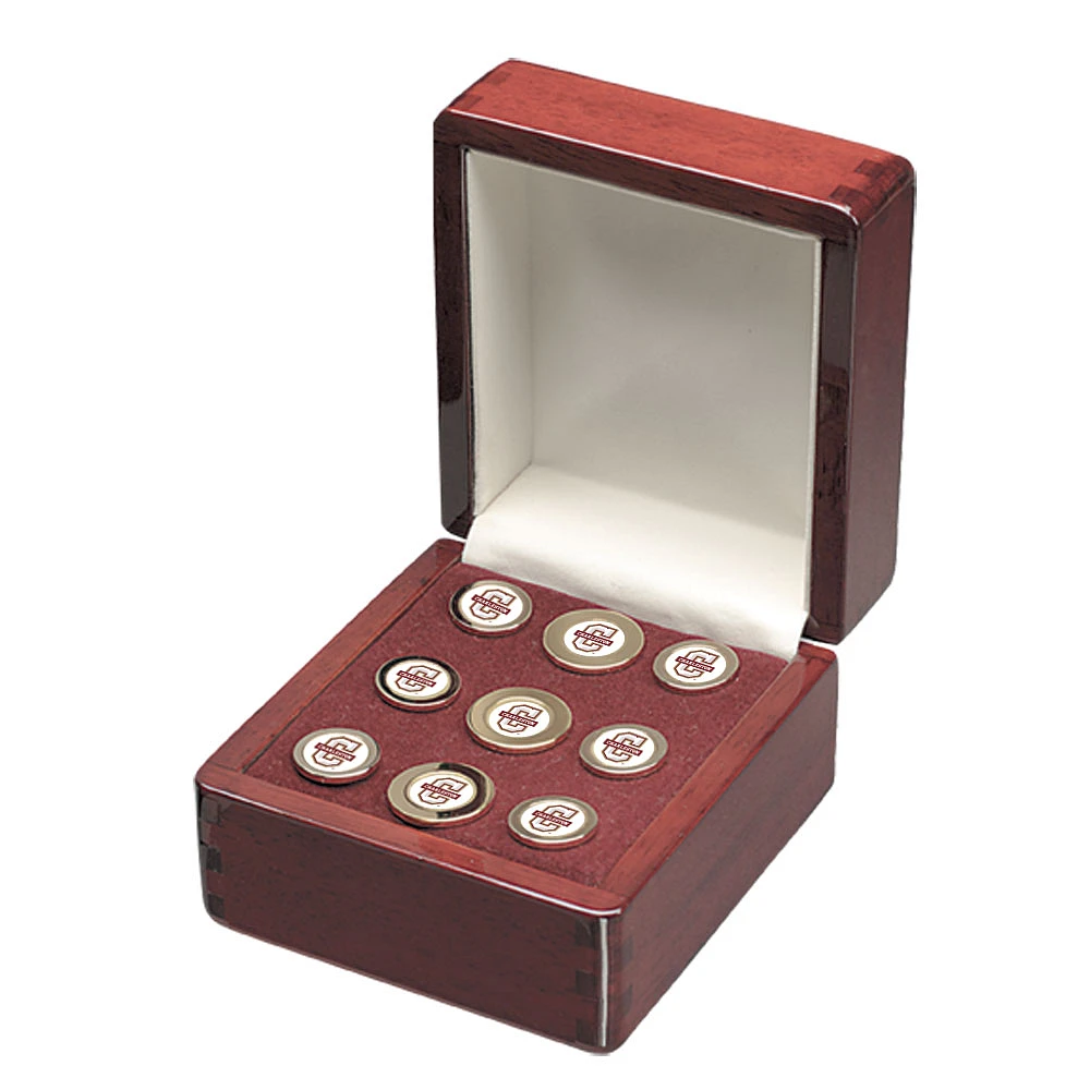 Men's Gold Charleston Cougars Blazer Buttons