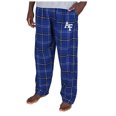 Men's Concepts Sport Royal/Black Air Force Falcons Ultimate Flannel Pants