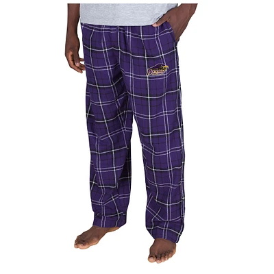 Men's Concepts Sport Purple/Black Montevallo Falcons Ultimate Flannel Pants