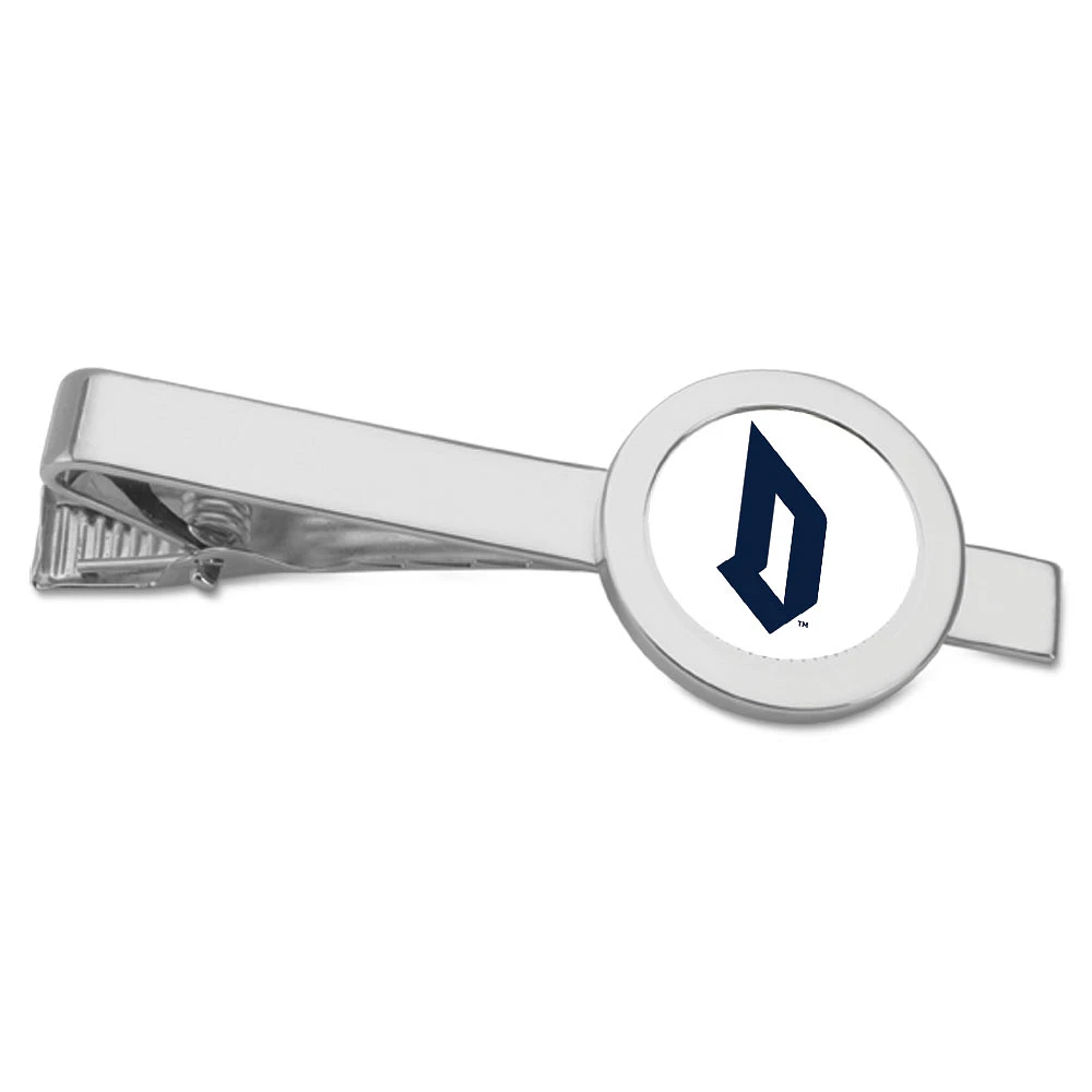 Silver Duquesne Dukes Team Logo Tie Bar