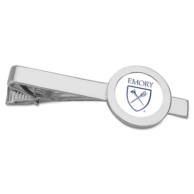 Silver Emory Eagles Team Logo Tie Bar