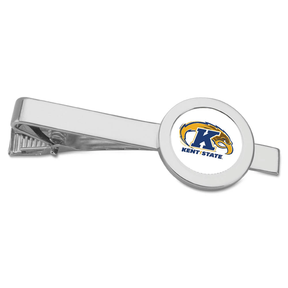 Silver Kent State Golden Flashes Team Logo Tie Bar