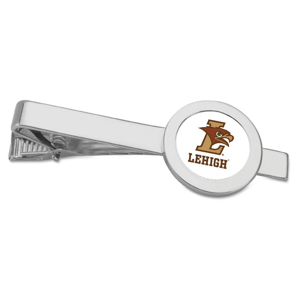 Silver Lehigh Mountain Hawks Team Logo Tie Bar