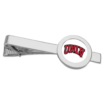 Silver UNLV Rebels Team Logo Tie Bar