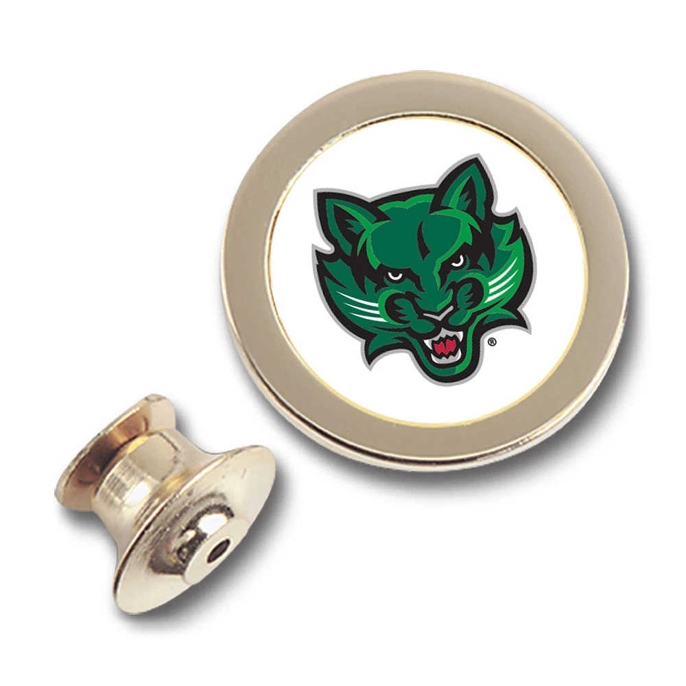 Gold Binghamton Bearcats Team Logo Lapel Pin