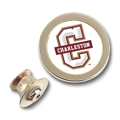 Gold Charleston Cougars Team Logo Lapel Pin