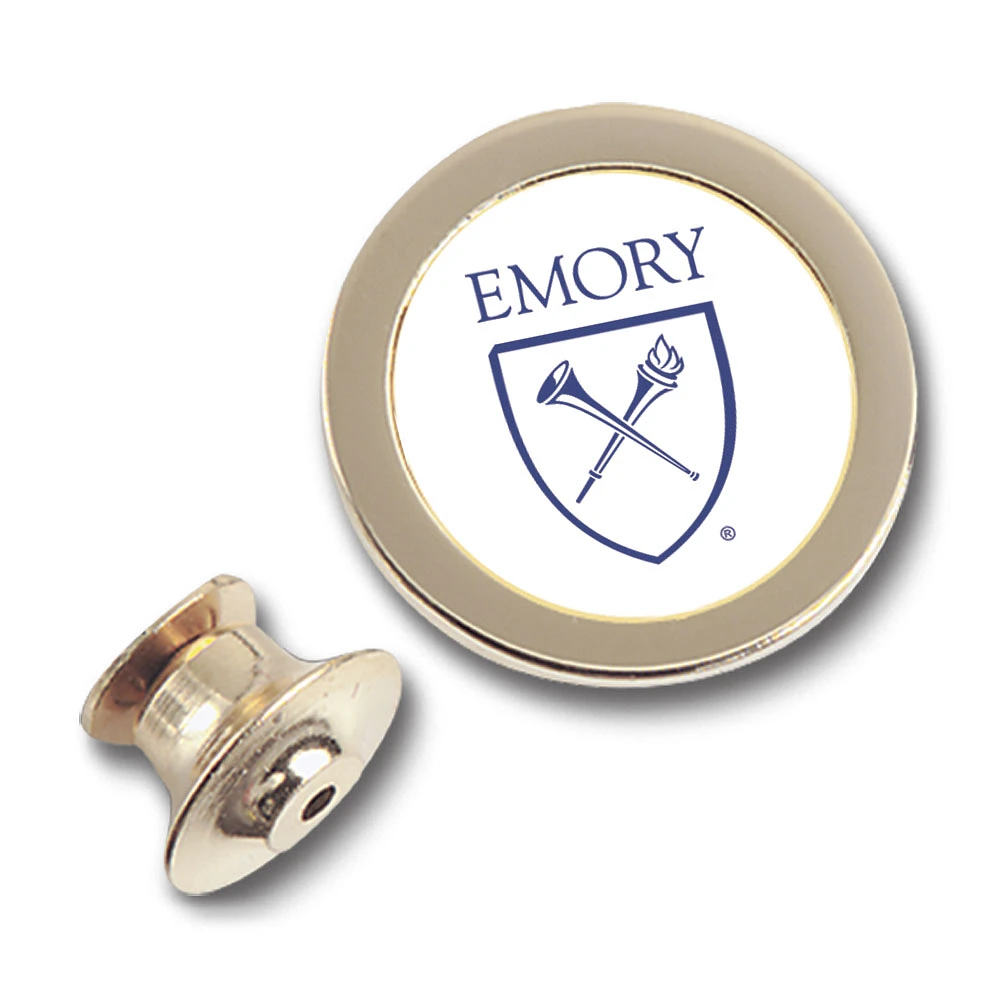 Gold Emory Eagles Team Logo Lapel Pin