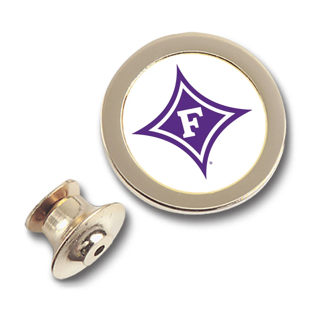 Gold Furman Paladins Team Logo Lapel Pin