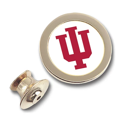 Gold Indiana Hoosiers Team Logo Lapel Pin