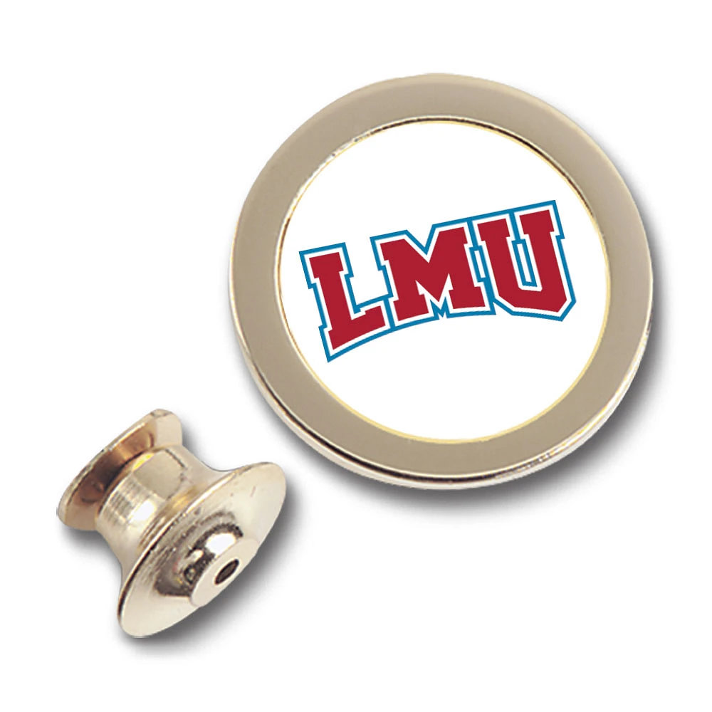 Gold Loyola Marymount Lions Team Logo Lapel Pin