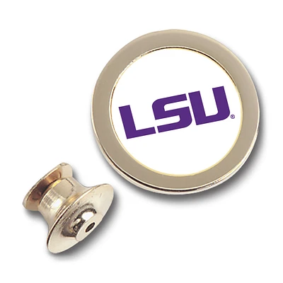 Gold LSU Tigers Team Logo Lapel Pin