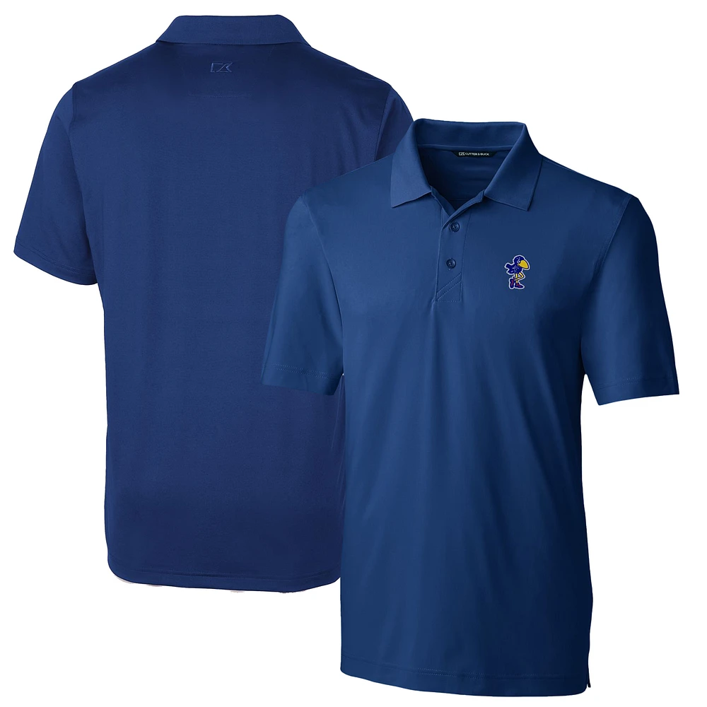 Men's Cutter & Buck Royal Kansas Jayhawks Logo Big & Tall Forge Stretch Polo