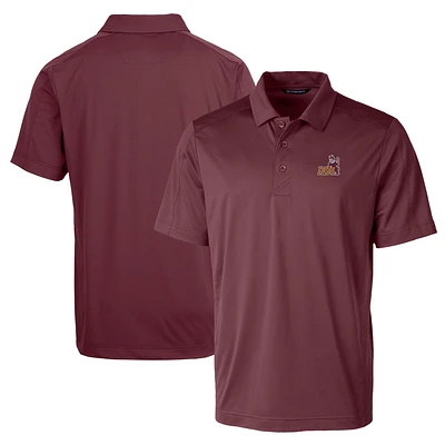 Men's Cutter & Buck Maroon Arizona State Sun Devils Team Logo Big Tall Prospect Textured Stretch Polo