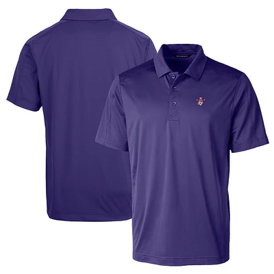 Men's Cutter & Buck Purple ECU Pirates Team Logo Big Tall Prospect Textured Stretch Polo