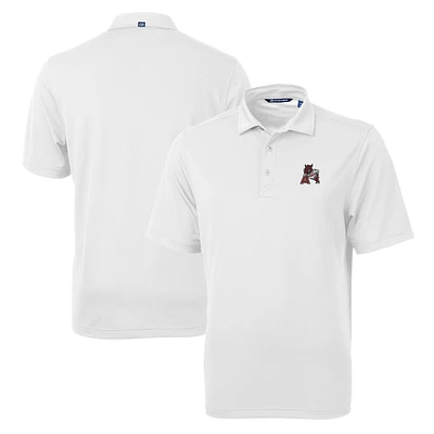 Men's Cutter & Buck White Arkansas Razorbacks Team Big Tall Virtue Eco Pique Recycled Polo