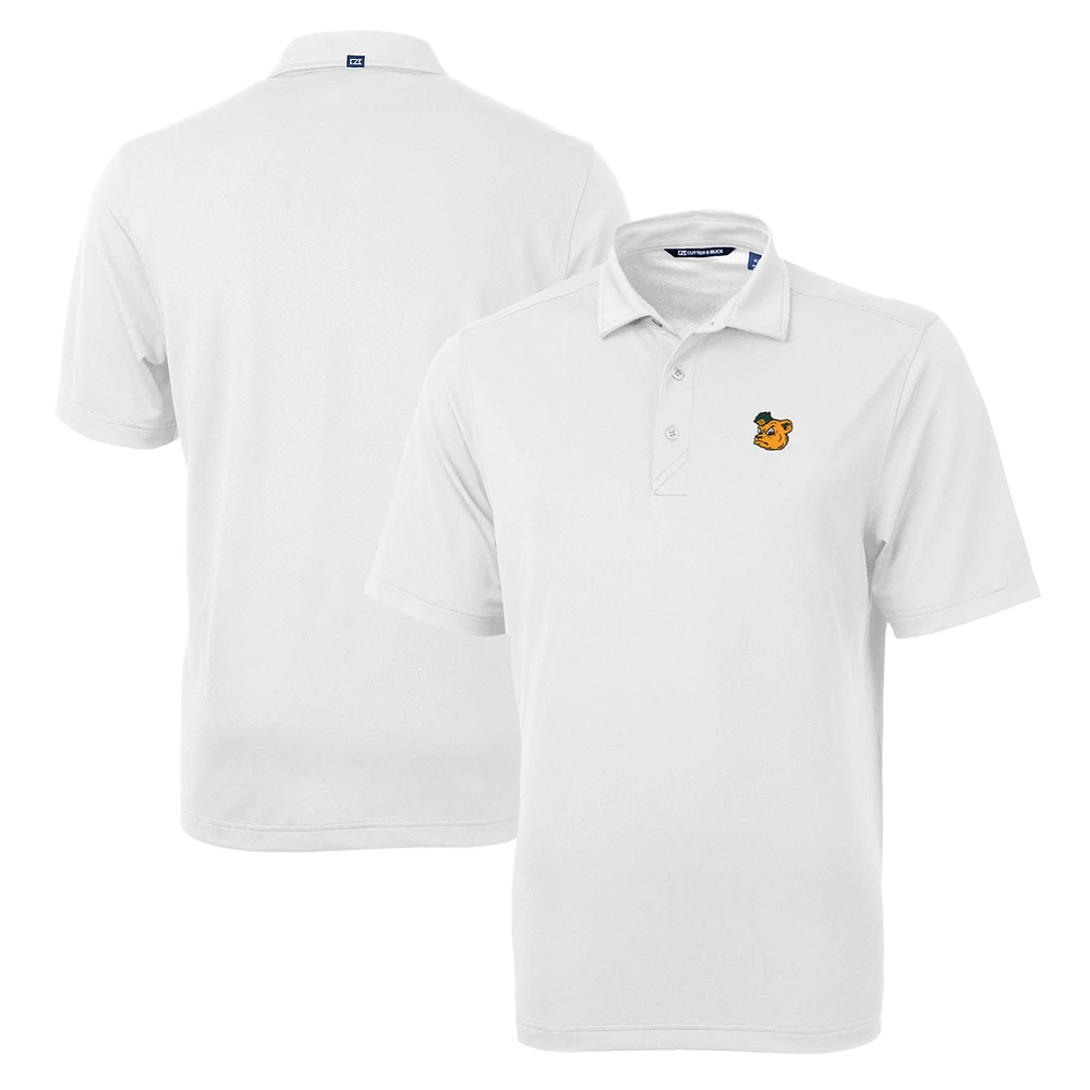 Men's Cutter & Buck Baylor Bears Team Big Tall Virtue Eco Pique Recycled Polo