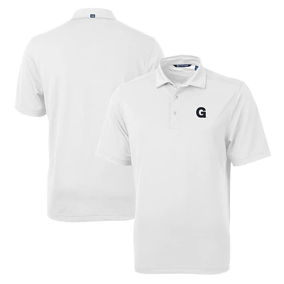 Men's Cutter & Buck White Gonzaga Bulldogs Team Big Tall Virtue Eco Pique Recycled Polo