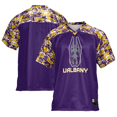 Youth GameDay Greats Purple UAlbany Great Danes Football Jersey