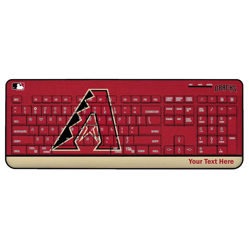 Arizona Diamondbacks Personalized Wireless Keyboard