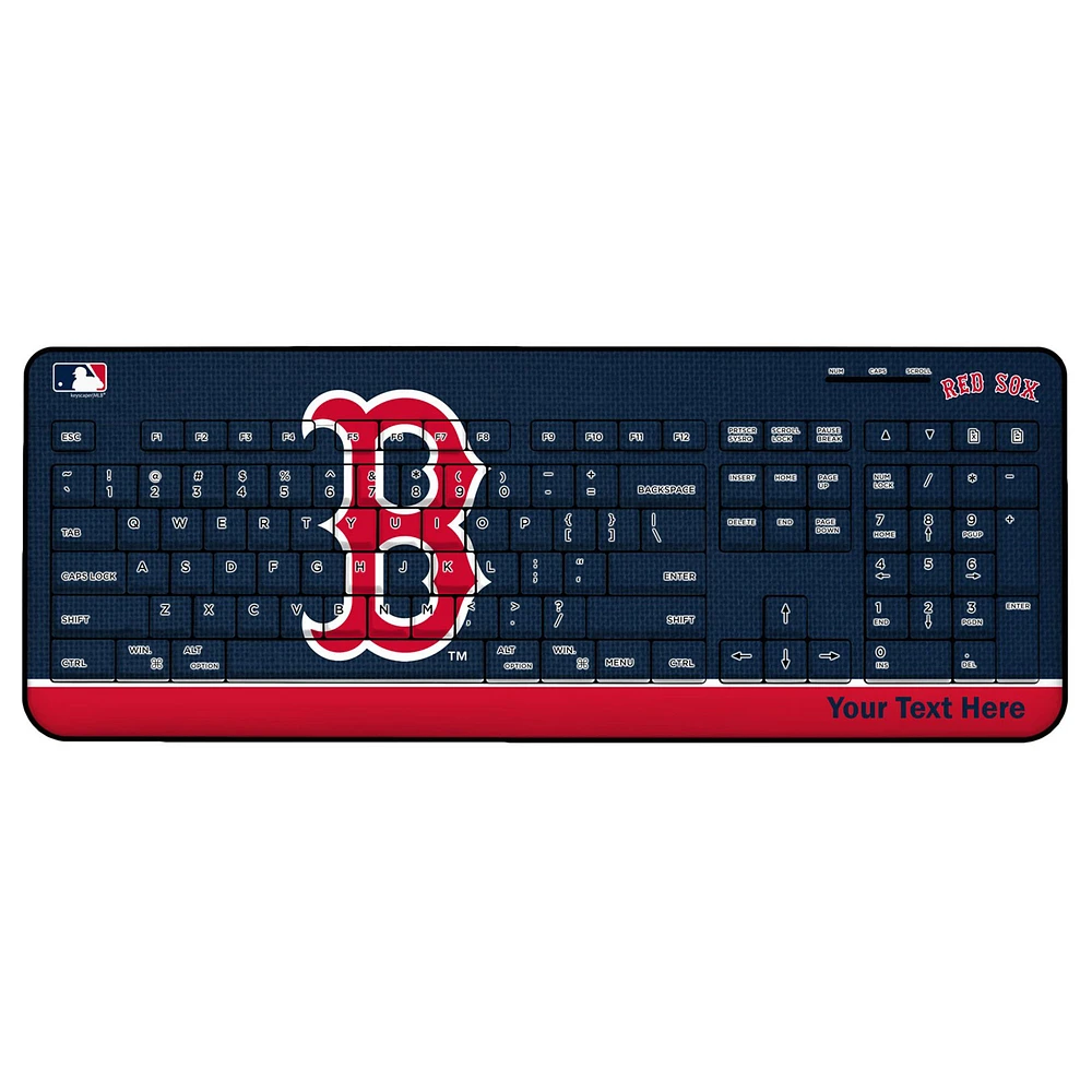 Boston Red Sox Personalized Wireless Keyboard