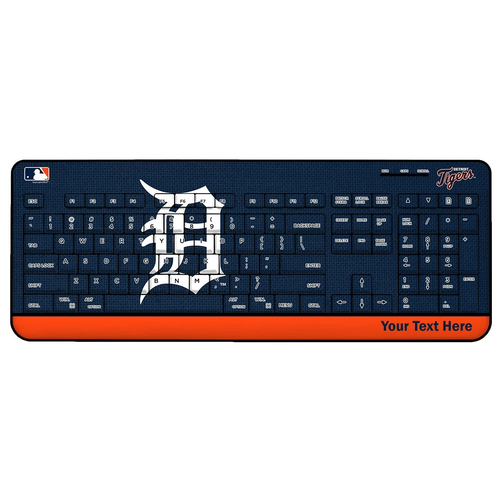 Detroit Tigers Personalized Wireless Keyboard