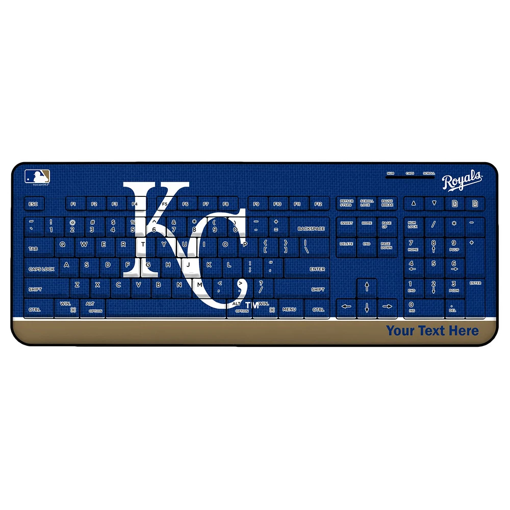 Kansas City Royals Personalized Wireless Keyboard