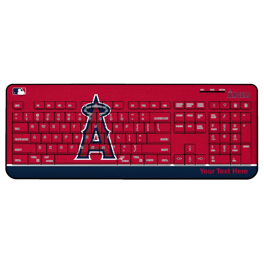 Los Angeles Angels Personalized Wireless Keyboard