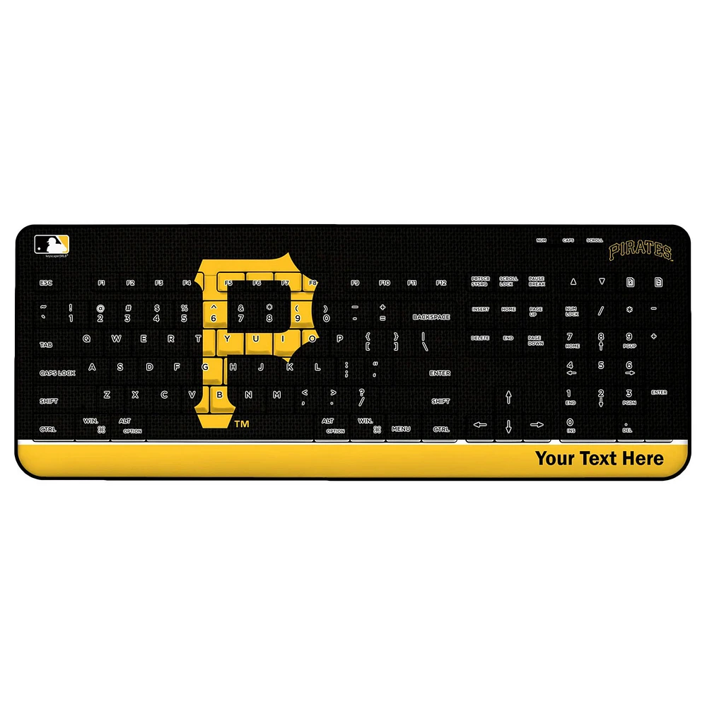 Pittsburgh Pirates Personalized Wireless Keyboard