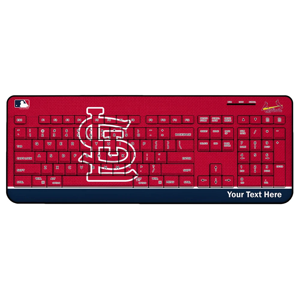 St. Louis Cardinals Personalized Wireless Keyboard