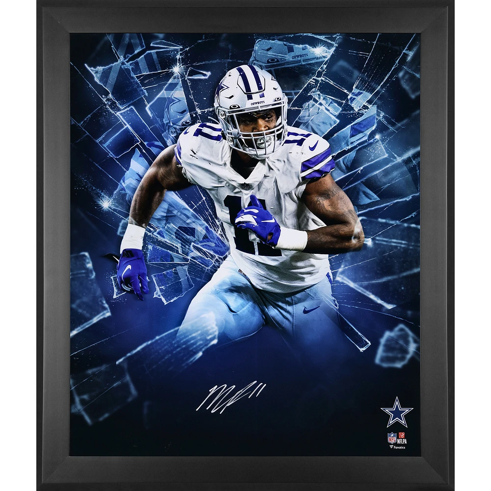 Micah Parsons Dallas Cowboys Autographed Framed 20" x 24" In Focus Photograph