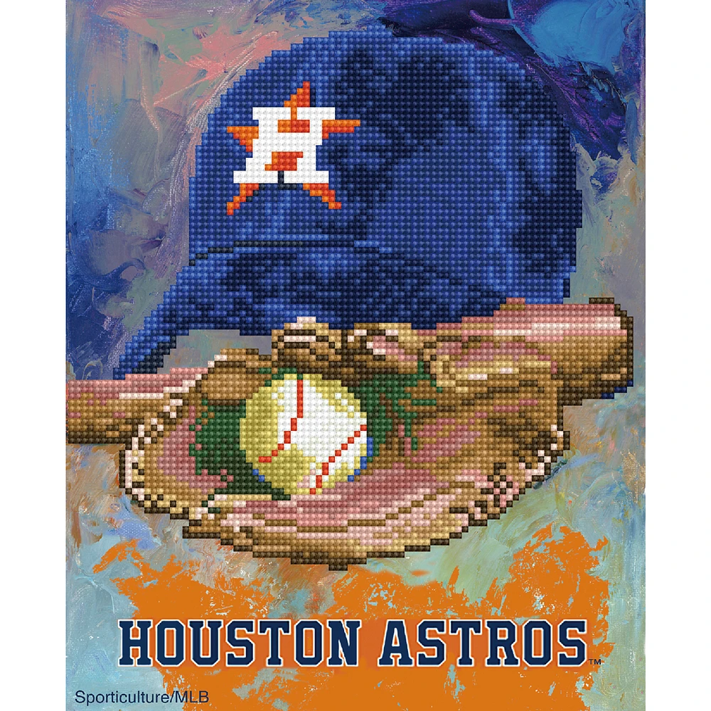 Sporticulture Houston Astros Diamond Art Craft Kit