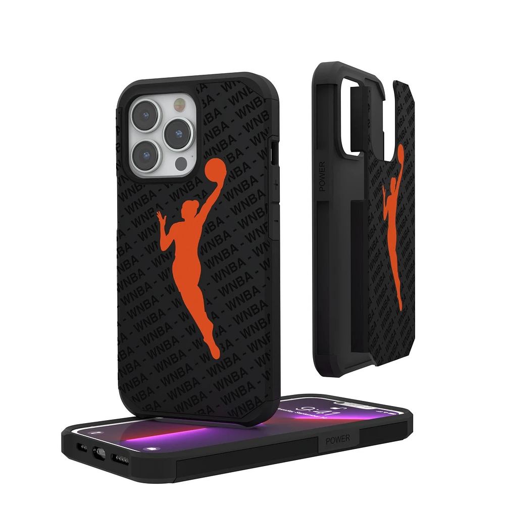 WNBA Monocolor Design iPhone Rugged Case