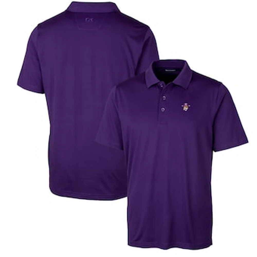 Men's Cutter & Buck Purple ECU Pirates Forge Stretch Polo