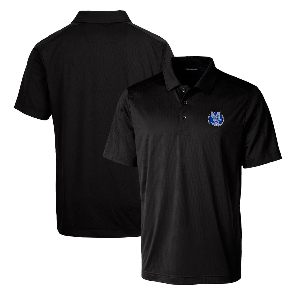 Cutter & Buck Air Force Falcons Primary Team Logo Prospect Textured Stretch Polo