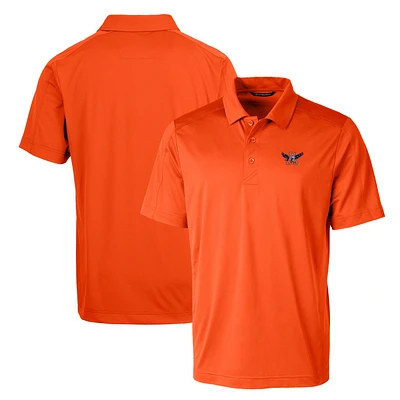 Cutter & Buck Auburn Tigers Primary Team Logo Prospect Textured Stretch Polo