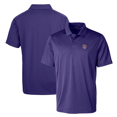 Cutter & Buck LSU Tigers Primary Team Logo Prospect Textured Stretch Polo