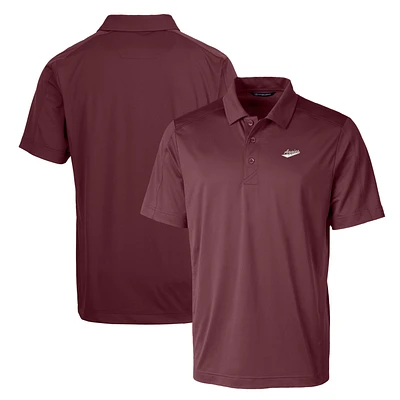 Cutter & Buck Crimson New Mexico State Aggies Primary Team Logo Prospect Textured Stretch Polo
