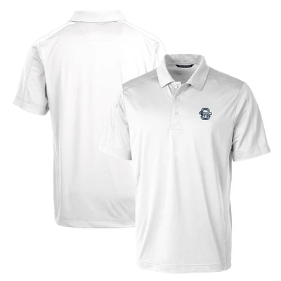 Cutter & Buck White Penn State Nittany Lions Primary Team Logo Prospect Textured Stretch Polo