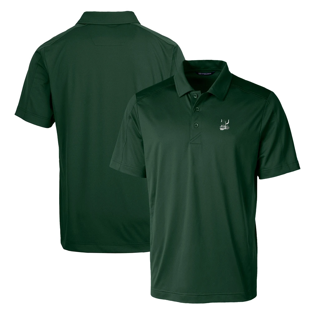 Cutter & Buck Portland State Vikings Primary Team Logo Prospect Textured Stretch Polo
