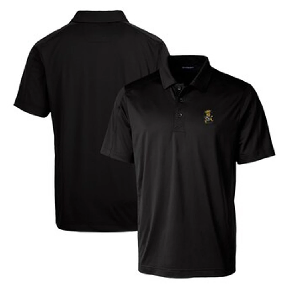 Cutter & Buck Wichita State Shockers Primary Team Logo Prospect Textured Stretch Polo