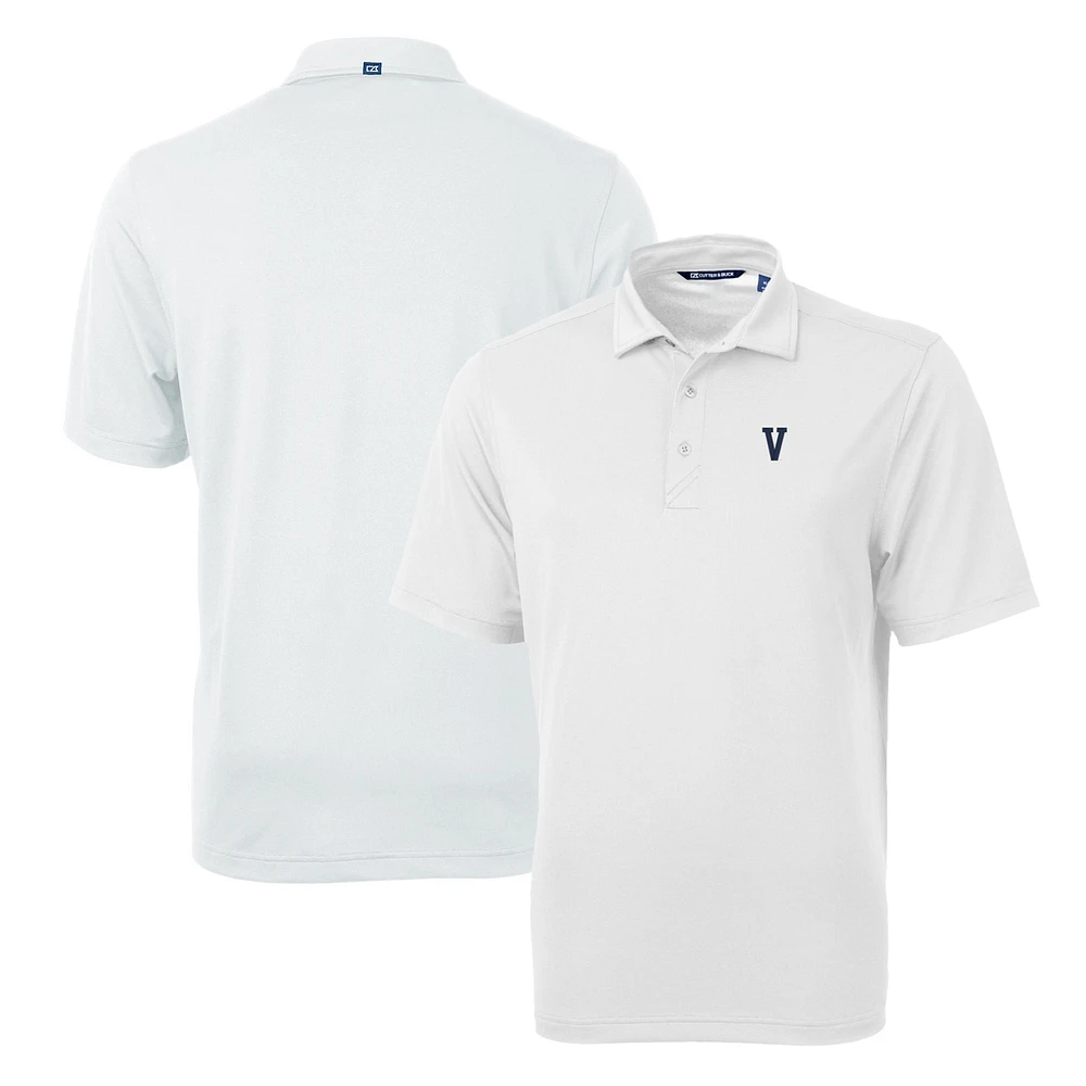 Men's Cutter & Buck Villanova Wildcats Team Logo Virtue Eco Pique Recycled Polo