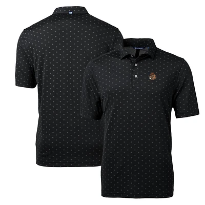 Men's Cutter & Buck Oregon State Beavers Virtue Eco Pique Tile Recycled Polo