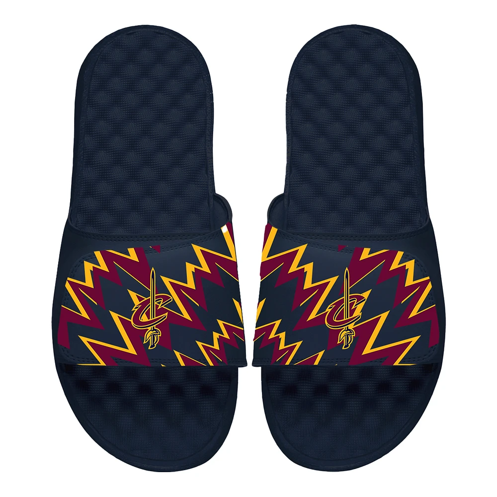 ISlide Black Cleveland Cavaliers High Energy Slide Sandals